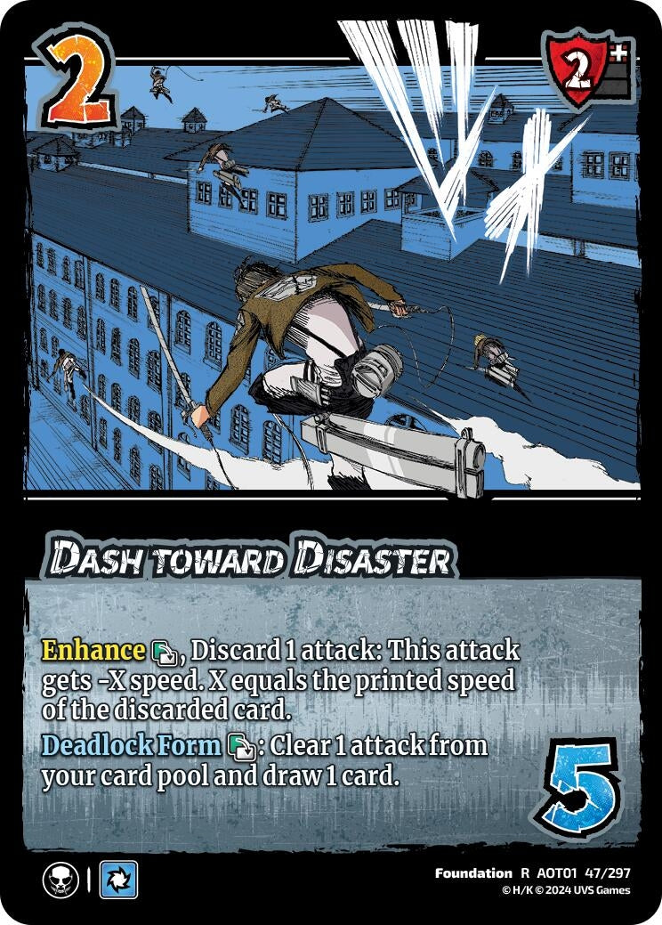 Dash toward Disaster (47) [AOT1] - UniVersus Single