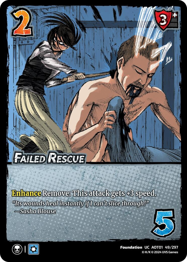Failed Rescue (49) [AOT1] - UniVersus Single