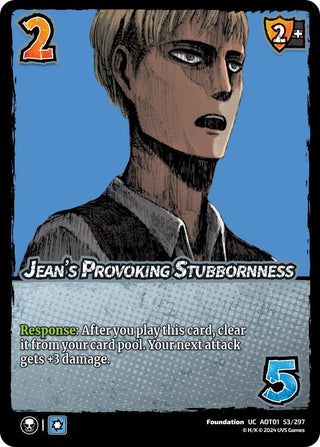 Jean’s Provoking Stubbornness (53) [AOT1] - UniVersus Single