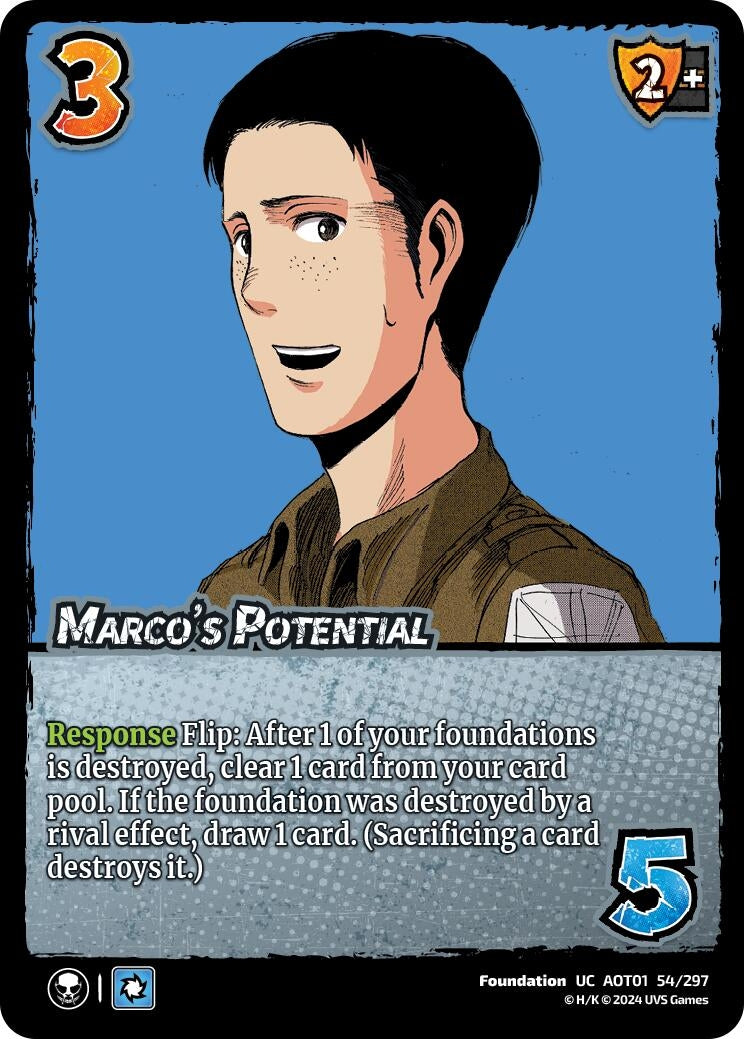 Marco’s Potential (54) [AOT1] - UniVersus Single