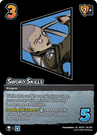Sword Skills (59) [AOT1] - UniVersus Single