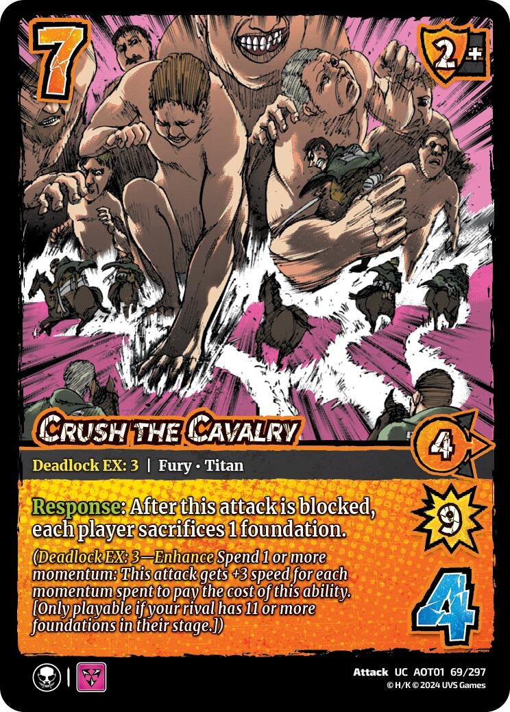 Crush the Cavalry (69) [AOT1] - UniVersus Single