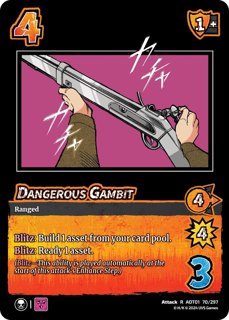 Dangerous Gambit (70) [AOT1] - UniVersus Single