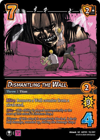 Dismantling the Wall (72) [AOT1] - UniVersus Single