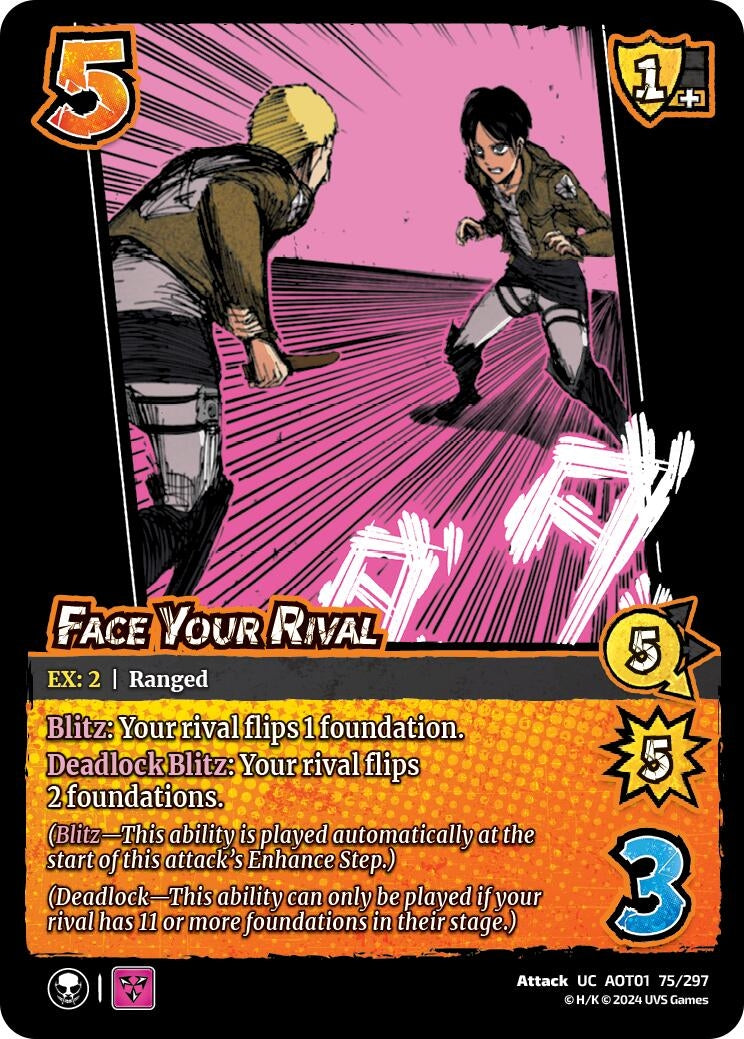 Face Your Rival (75) [AOT1] - UniVersus Single