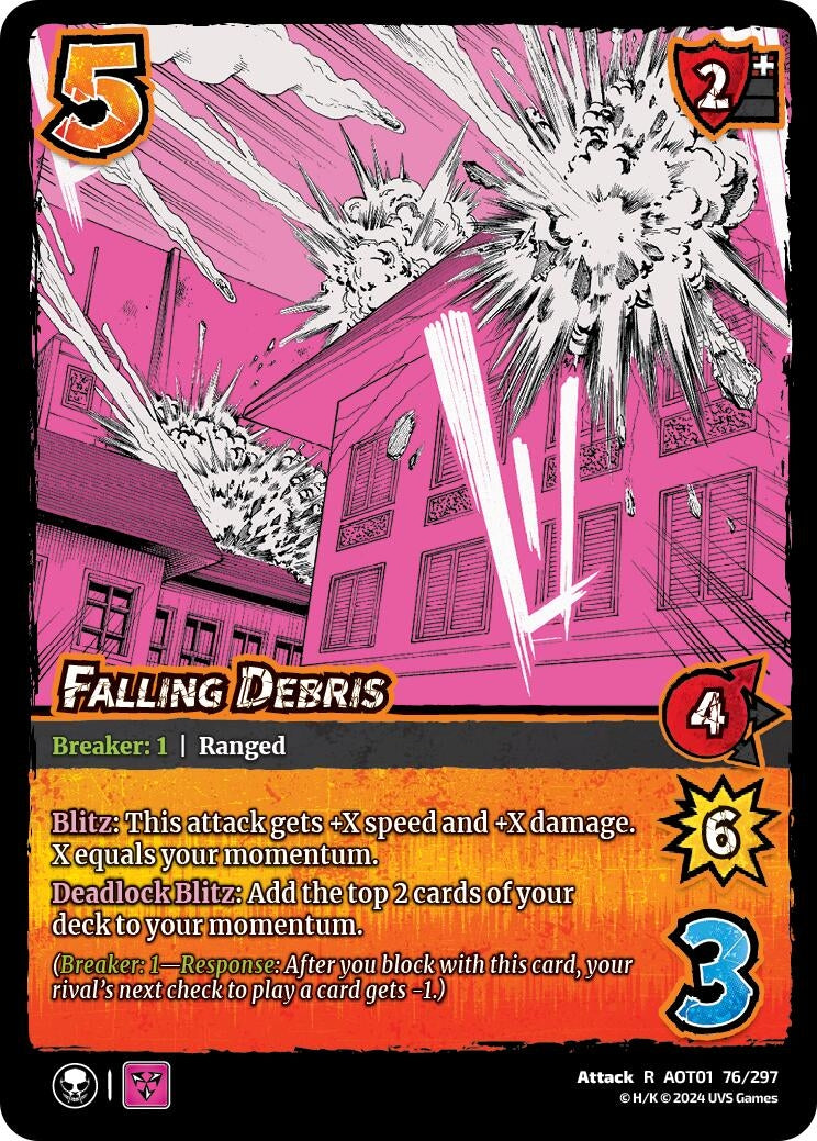 Falling Debris (76) [AOT1] - UniVersus Single