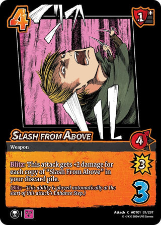 Slash from Above (81) [AOT1] - UniVersus Single