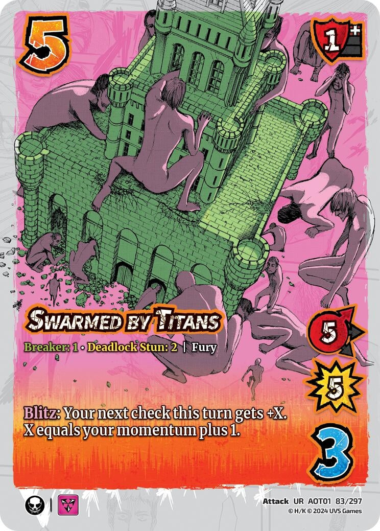Swarmed by Titans (83) [AOT1] - UniVersus Single
