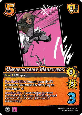 Unpredictable Maneuvers (86) [AOT1] - UniVersus Single