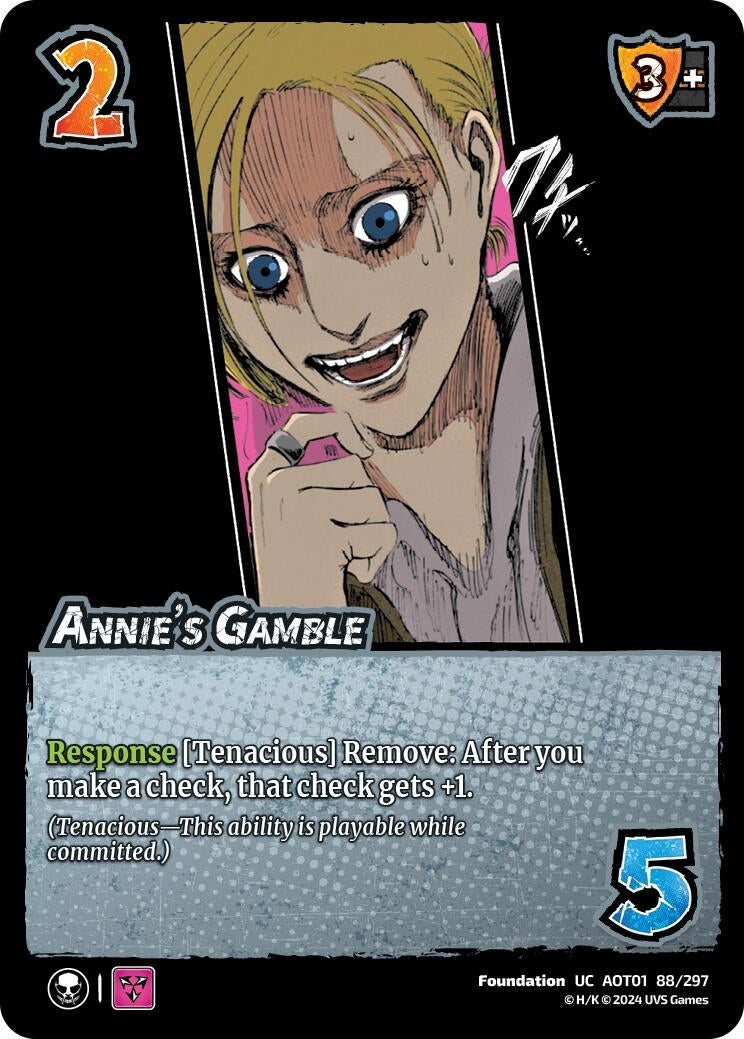 Annie’s Gamble (88) [AOT1] - UniVersus Single