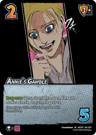 Annie’s Gamble (88) [AOT1] - UniVersus Single