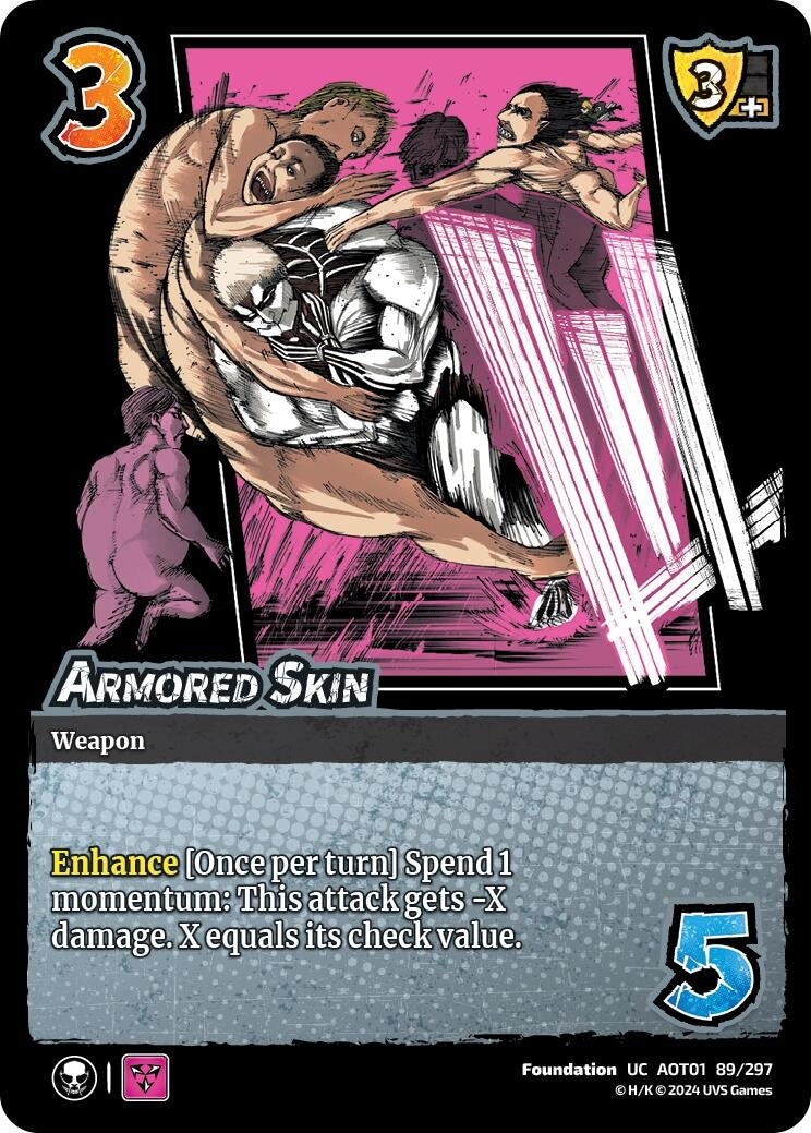 Armored Skin (89) [AOT1] - UniVersus Single