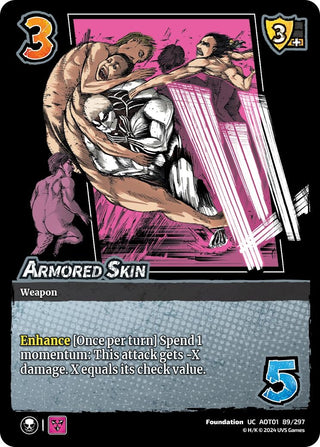 Armored Skin (89) [AOT1] - UniVersus Single