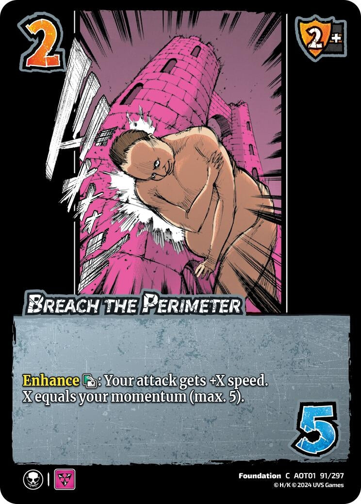 Breach the Perimeter (91) [AOT1] - UniVersus Single
