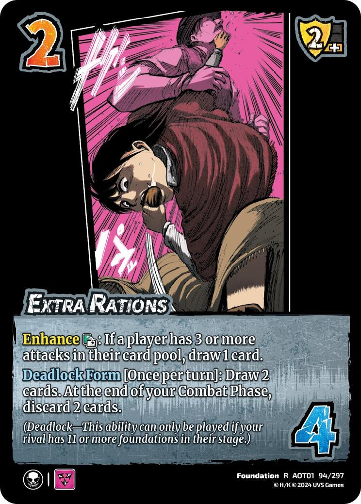 Extra Rations (94) [AOT1] - UniVersus Single