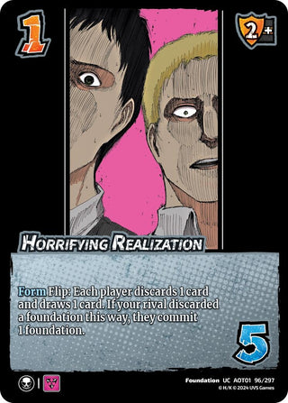 Horrifying Realization (96) [AOT1] - UniVersus Single
