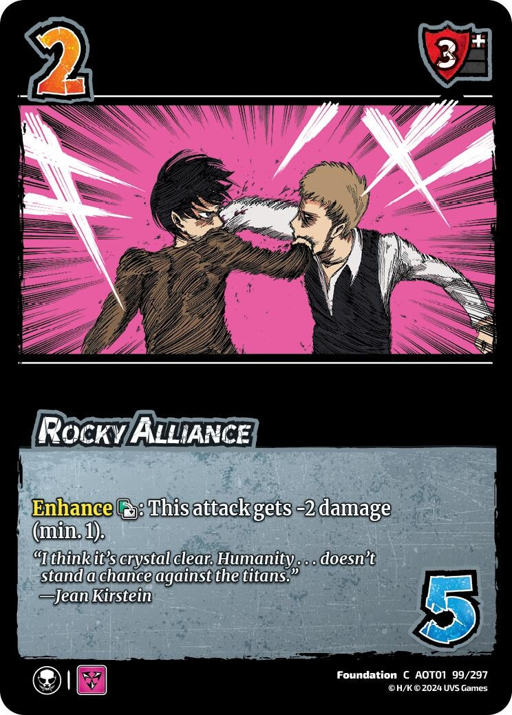 Rocky Alliance (99) [AOT1] - UniVersus Single