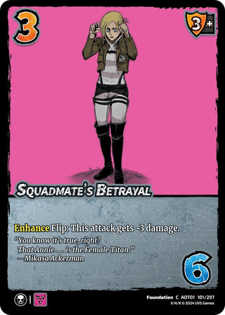 Squadmate’s Betrayal (101) [AOT1] - UniVersus Single