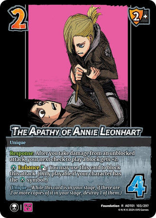 The Apathy of Annie Leonhart (103) [AOT1] - UniVersus Single