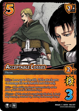 Acceptable Losses (109) [AOT1] - UniVersus Single