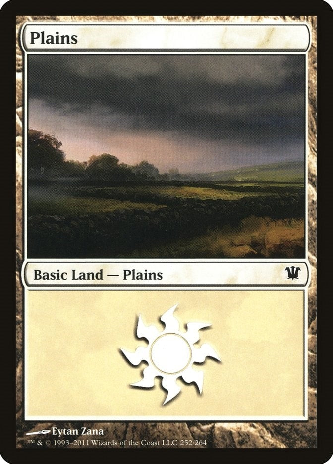Plains (252) (252) [ISD] - MTG Single