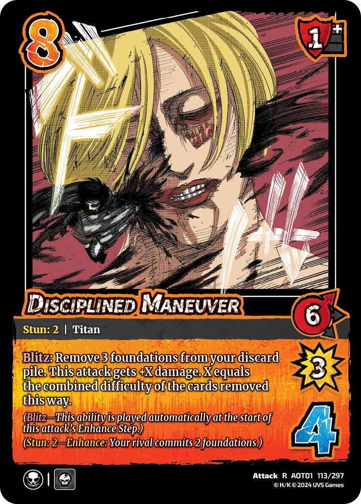 Disciplined Maneuver (113) [AOT1] - UniVersus Single
