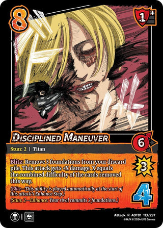 Disciplined Maneuver (113) [AOT1] - UniVersus Single