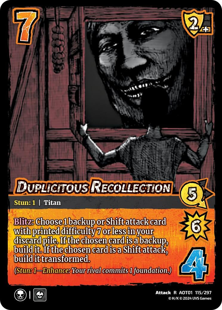 Duplicitous Recollection (115) [AOT1] - UniVersus Single