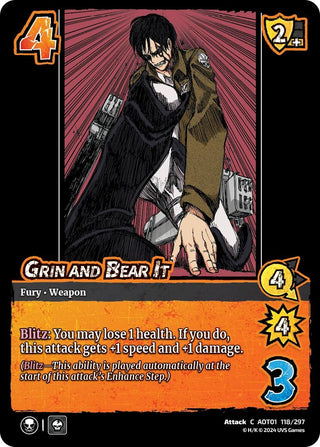 Grin and Bear It (118) [AOT1] - UniVersus Single