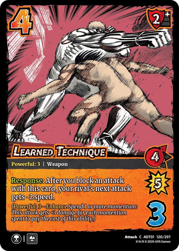 Learned Technique (120) [AOT1] - UniVersus Single