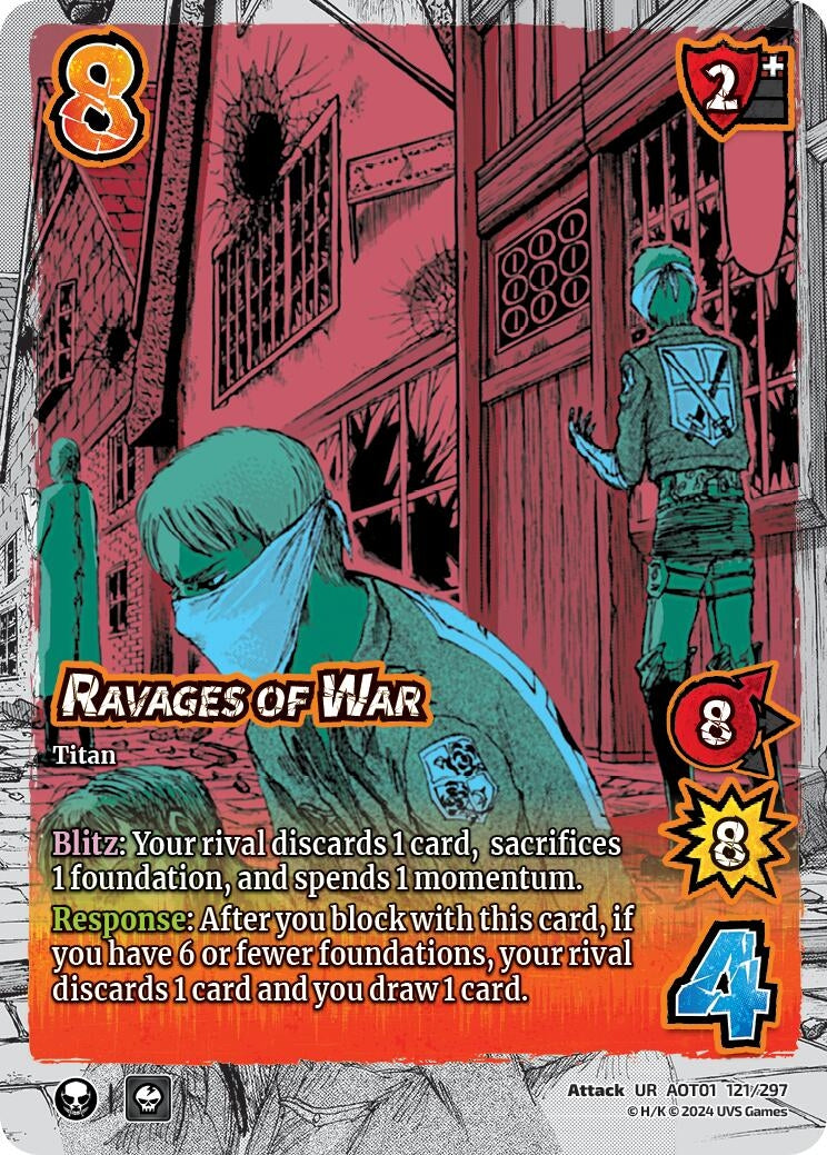 Ravages of War (121) [AOT1] - UniVersus Single