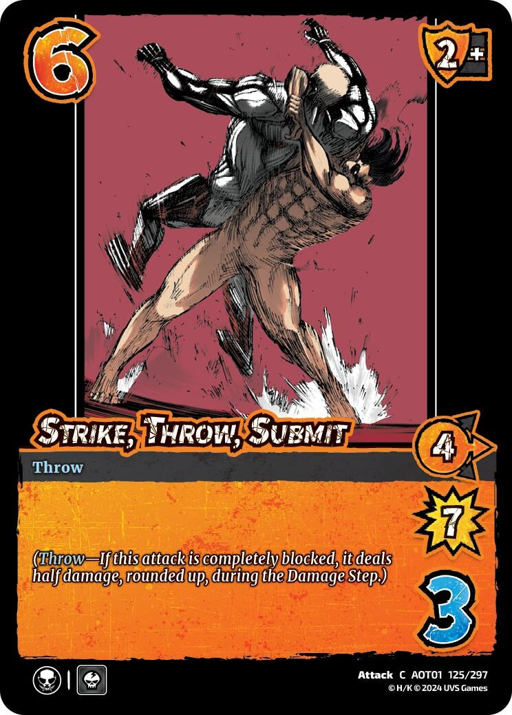 Strike Throw Submit (125) [AOT1] - UniVersus Single