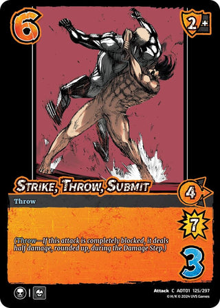 Strike Throw Submit (125) [AOT1] - UniVersus Single