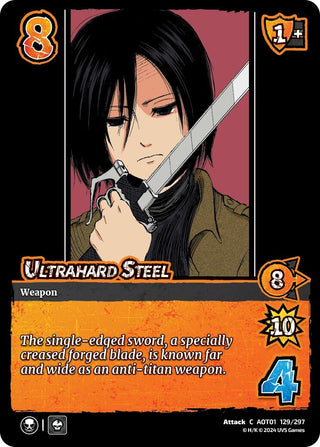 Ultrahard Steel (129) [AOT1] - UniVersus Single