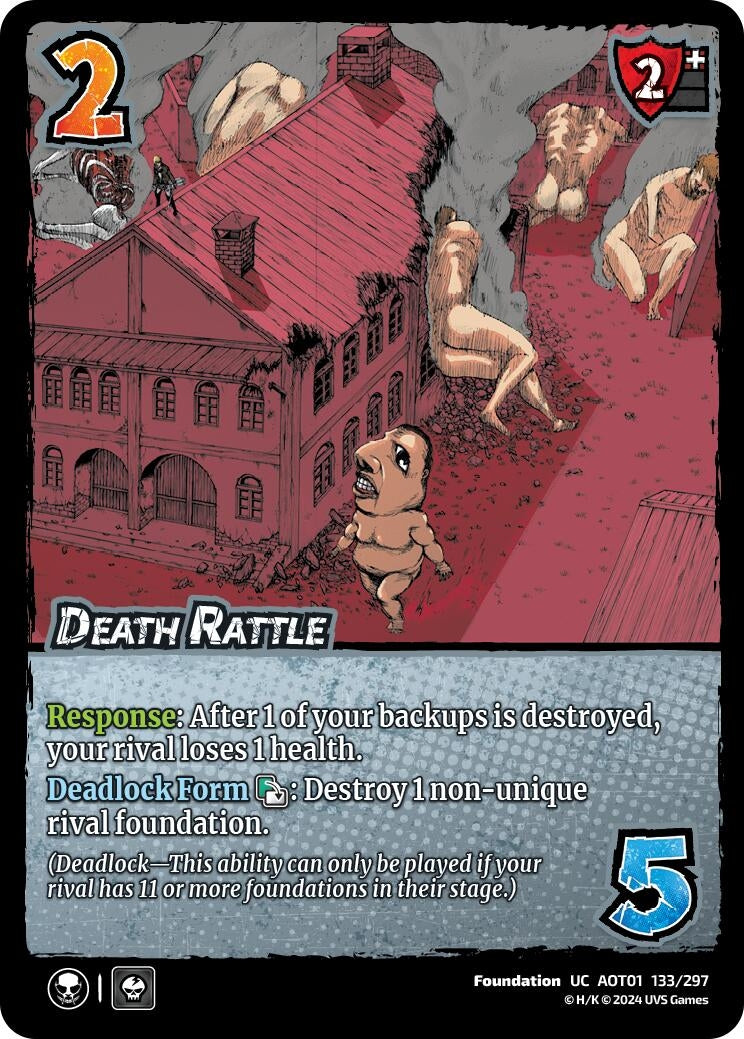 Death Rattle (133) [AOT1] - UniVersus Single