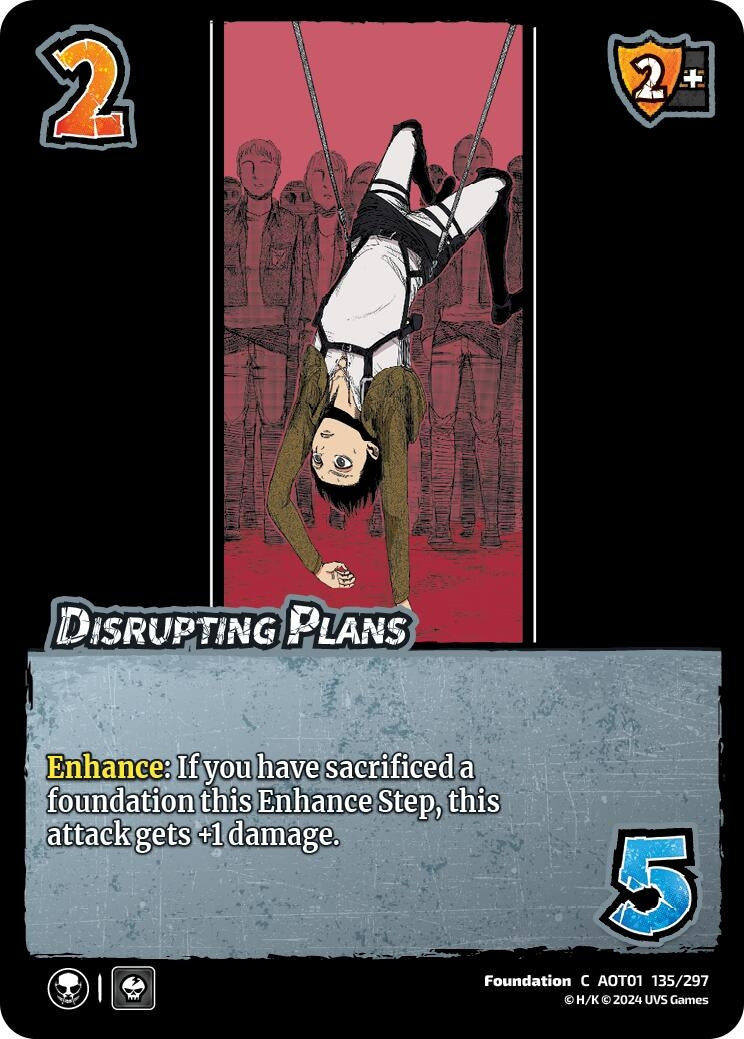 Disrupting Plans (135) [AOT1] - UniVersus Single