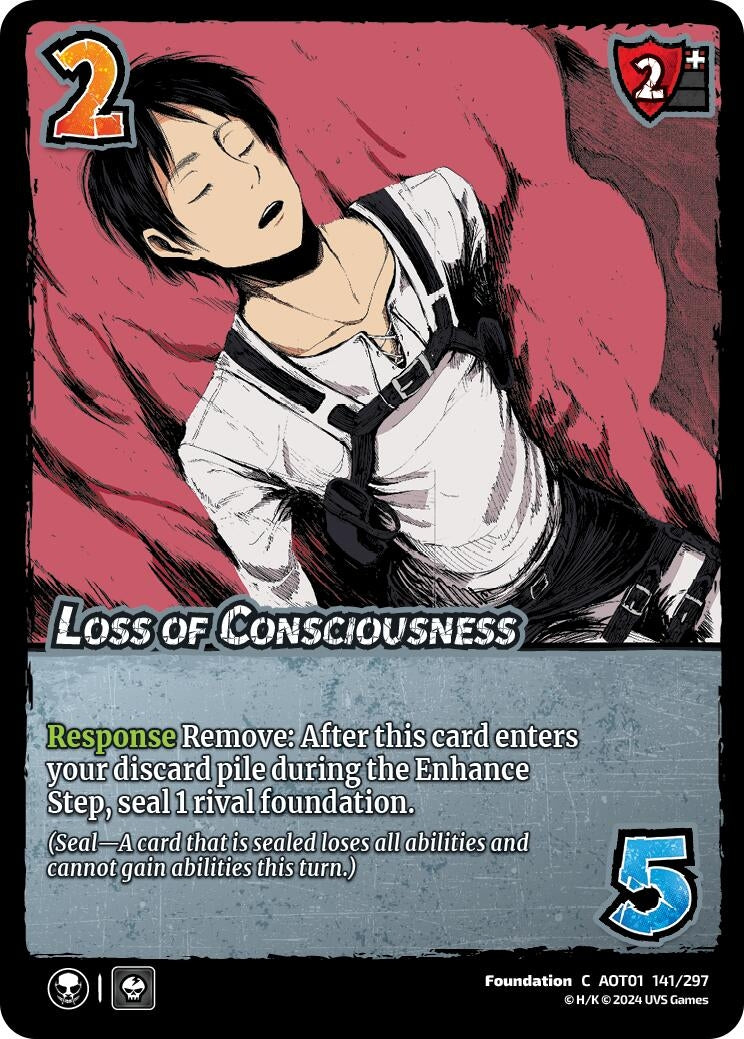 Loss of Consciousness (141) [AOT1] - UniVersus Single