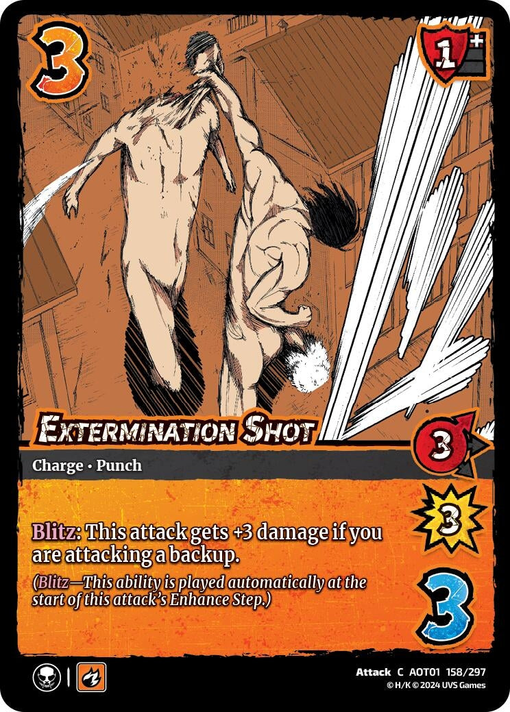 Extermination Shot (158) [AOT1] - UniVersus Single