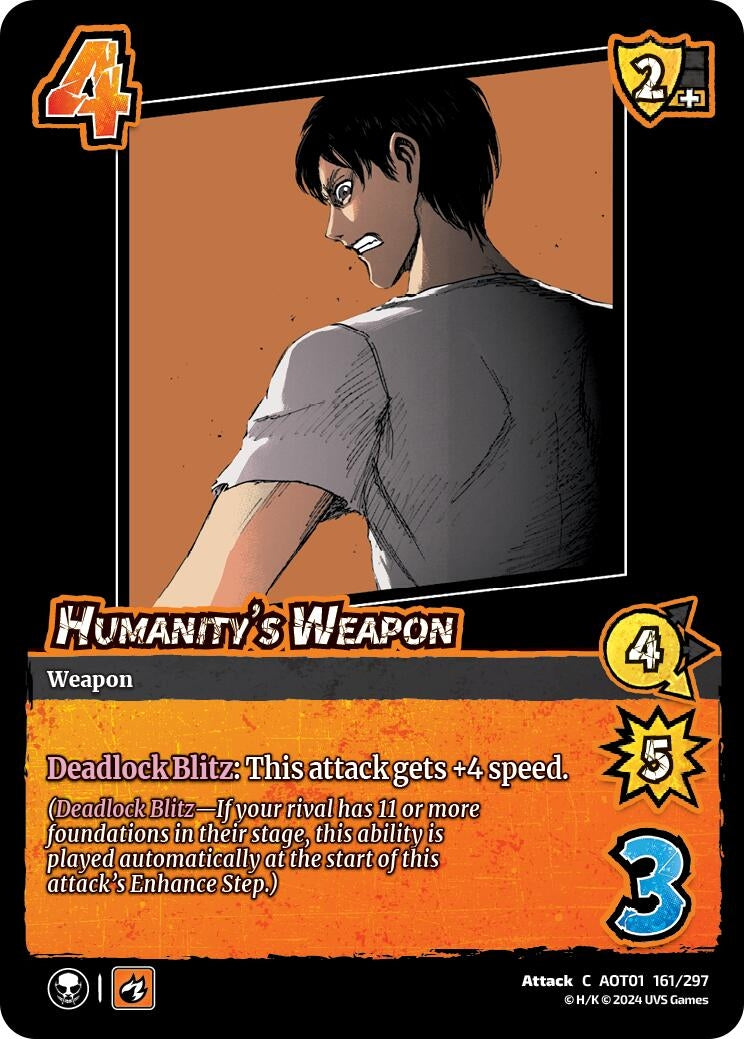 Humanity’s Weapon (161) [AOT1] - UniVersus Single