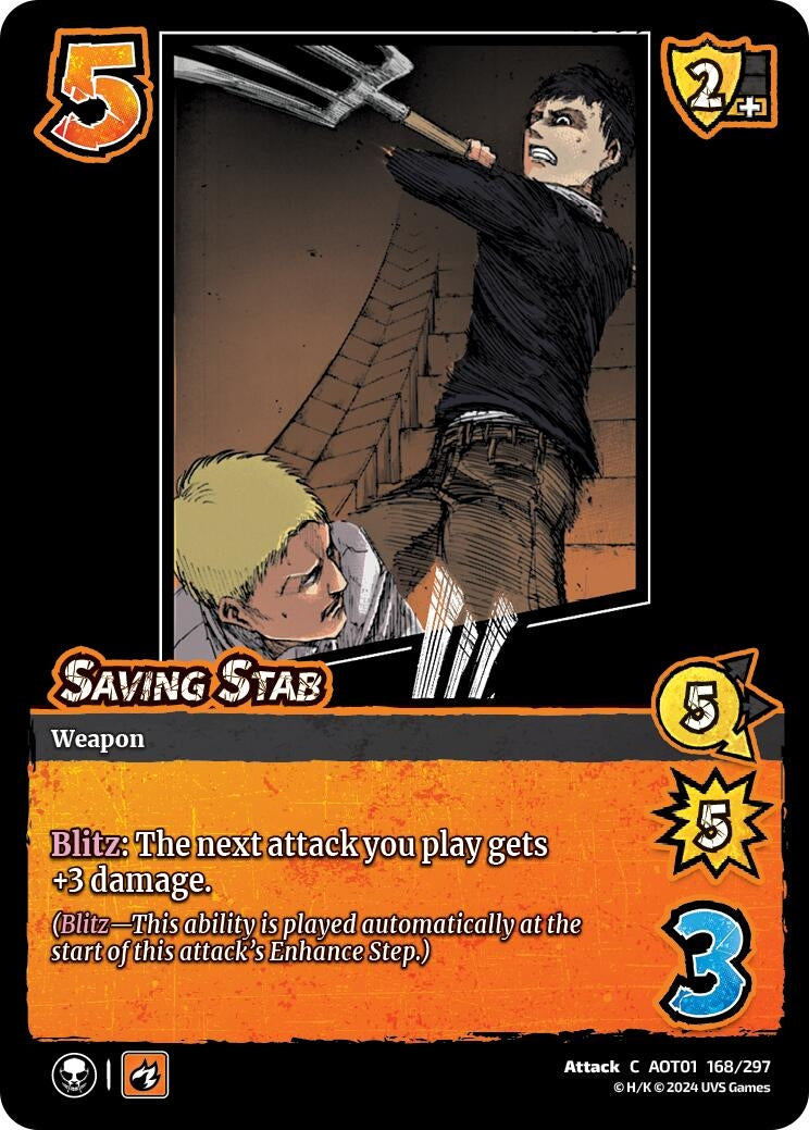 Saving Stab (168) [AOT1] - UniVersus Single