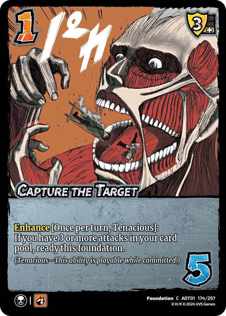 Capture the Target (174) [AOT1] - UniVersus Single