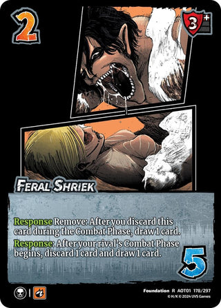 Feral Shriek (178) [AOT1] - UniVersus Single