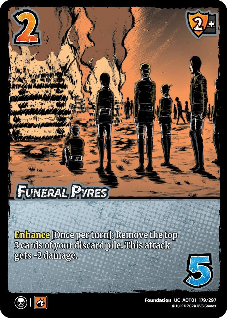Funeral Pyres (179) [AOT1] - UniVersus Single