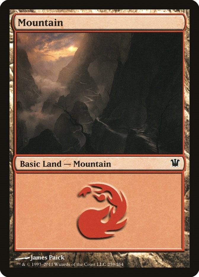 Mountain (259) (259) [ISD] - MTG Single