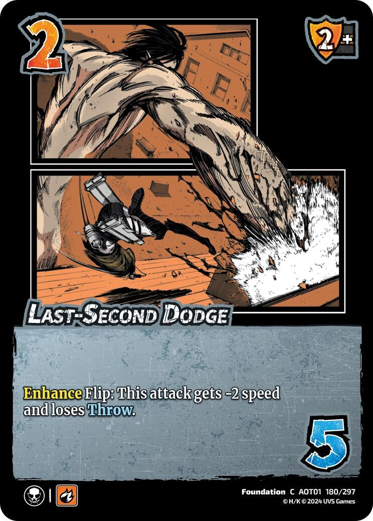 Last-Second Dodge (180) [AOT1] - UniVersus Single