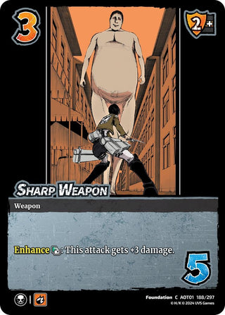 Sharp Weapon (188) [AOT1] - UniVersus Single