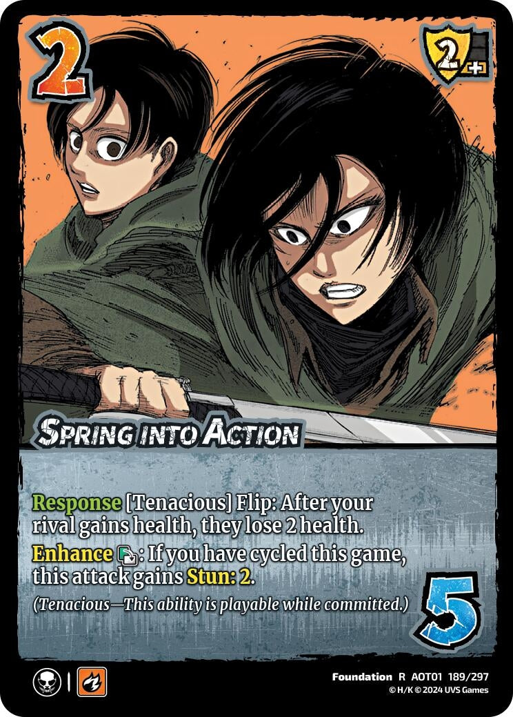 Spring into Action (189) [AOT1] - UniVersus Single