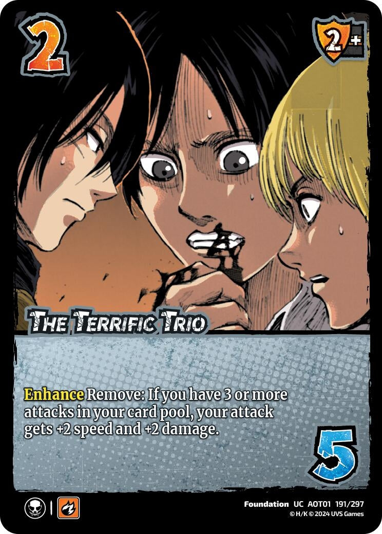 The Terrific Trio (191) [AOT1] - UniVersus Single