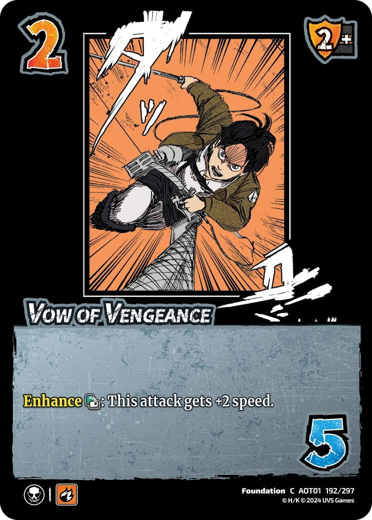 Vow of Vengeance (192) [AOT1] - UniVersus Single