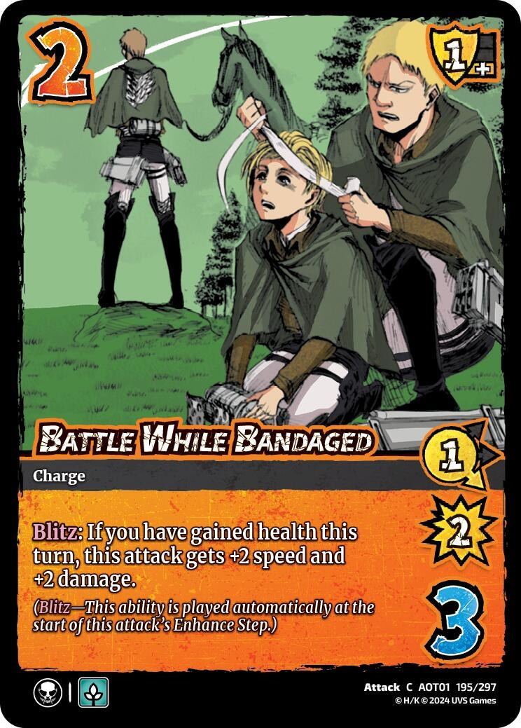 Battle While Bandaged (195) [AOT1] - UniVersus Single